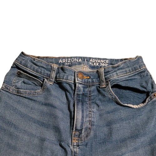Arizona jean co advance flex 360 Adjustable Waist Denim Pants SZ 18 Slim - Picture 3 of 6