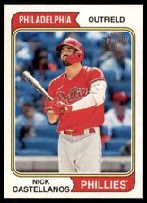 2023 Topps Heritage #134 Nick Castellanos NM Near Mint Phillies ID:75754