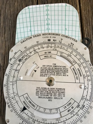 Vintage Dalton Dead Reckoning Computer Type E-6B - Pilot's Navigational Computer - Picture 4 of 9