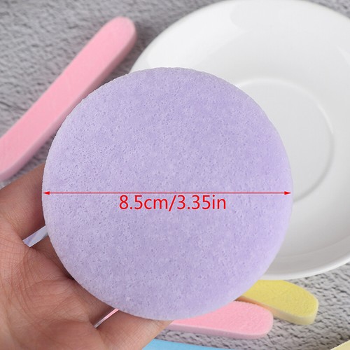 12pcs Compressed Facial Clean Wash Puff Face Cleansing Sponge Stick Skin Pad:0Z0 - Picture 3 of 12