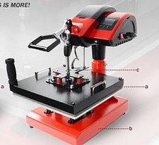 Heat Press Machine Heavy Duty 15x15" SWING AWAY 3 year Warranty