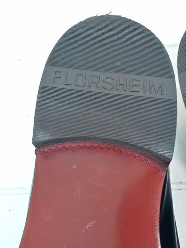 Florsheim Schuh Berkley Mock Toe Penny Loafer schwarz Herrenschuhe Größe 9,5 3E - Bild 16 von 23