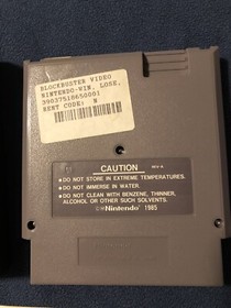 VTG Collectible NES WIN LOSE or DRAW Game Manual Sleeve Tested Working Nintendo