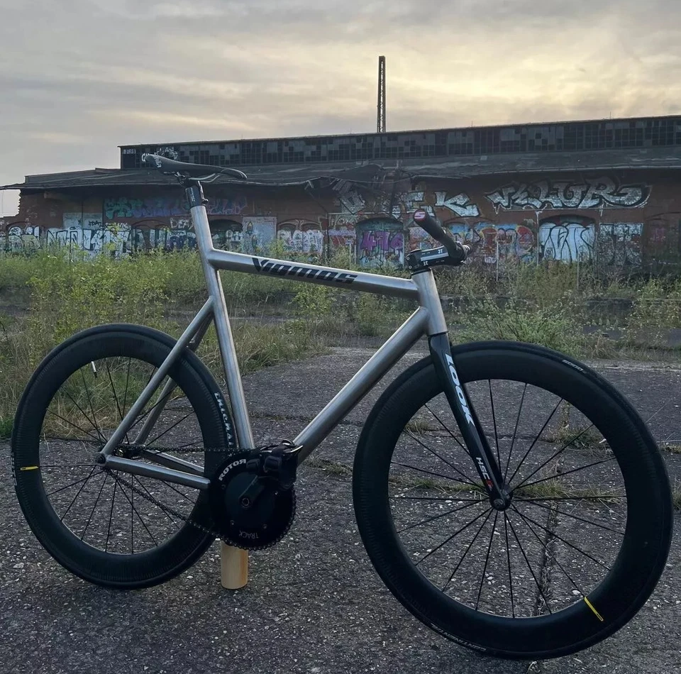 Vigmos Titan Singlespeed Fixie Bahnrad track bike Rad Fahrrad titanium custom - Bild 3 von 3