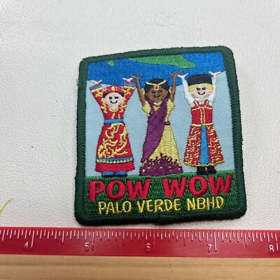 PALO VERDE NBHD POW WOW INDIAN THEME Patch B044