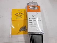 3507 DO-IT Round Head Keeper Jig Mold 1/16-3/32 oz 100 Wire Keepers included