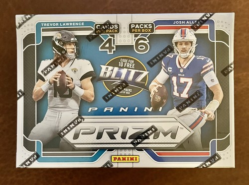 2021 Panini Prizm NFL Fußball Blaster Box brandneu werkseitig versiegelt - Bild 2 von 5