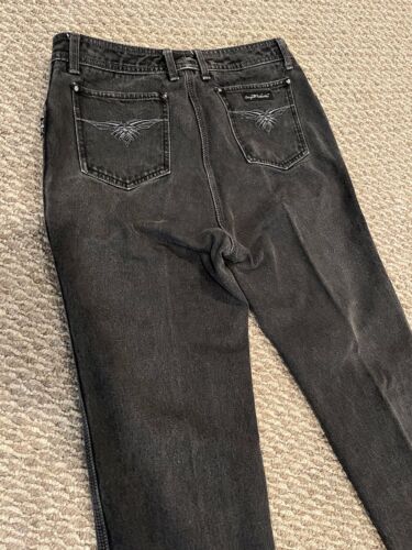 Sergio Valente Jeans 34x36 (32x32) Gray Black Denim Longhorn Western Hong Kong - Picture 15 of 17