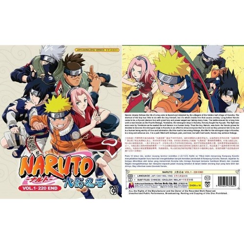 DVD Anime Naruto + Shippuden (Vol. 1-720 End) TV Series English Dubbed Audio - Foto 4 di 7