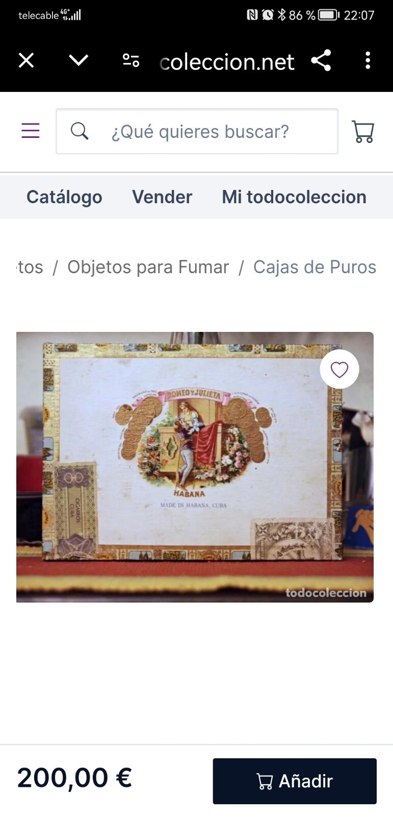 Caja De Puros