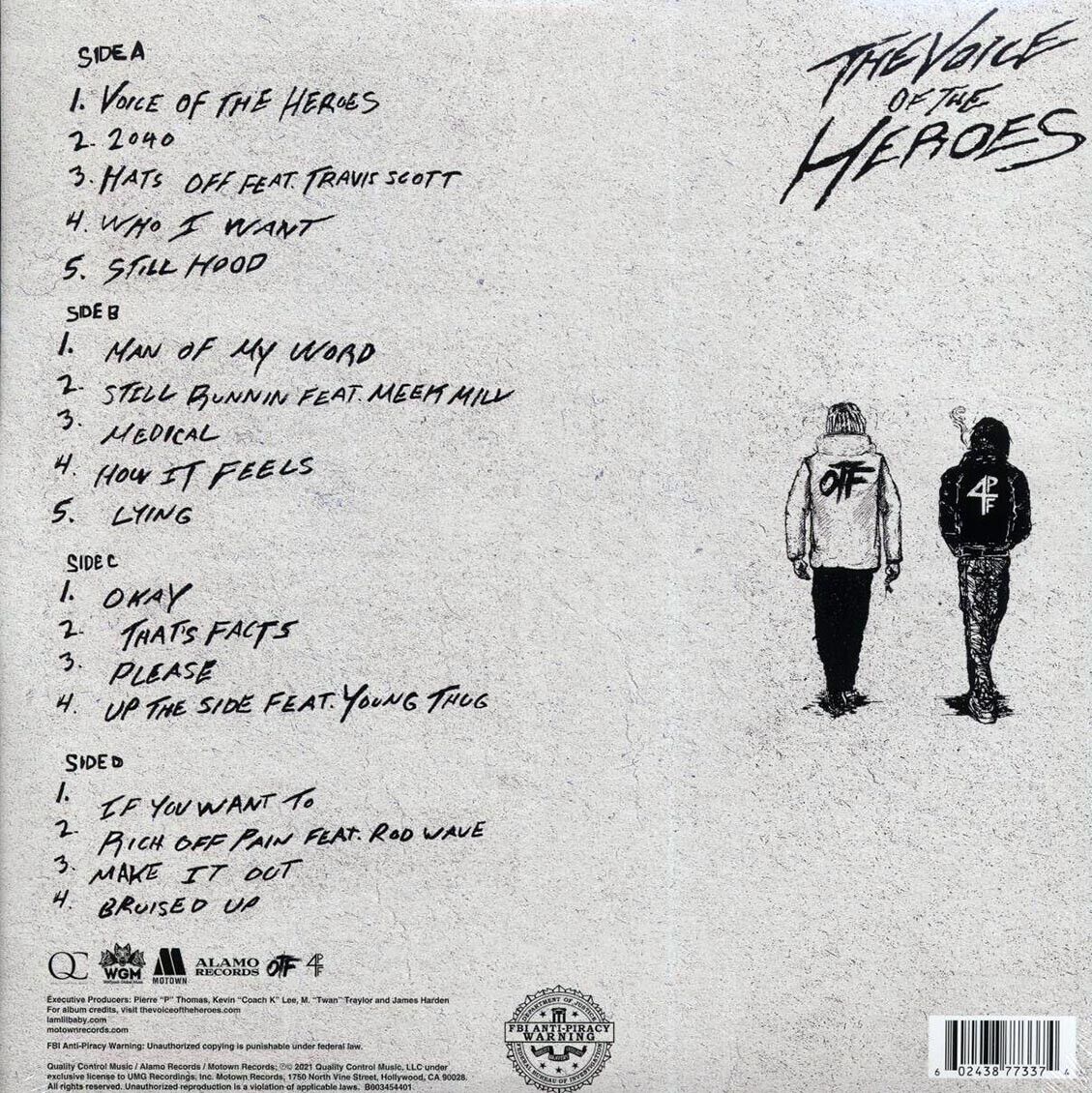 VINYL Lil Baby & Lil Durk - The Voice Of The Heroes