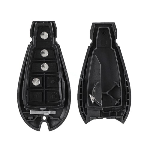 Replacement Remote Car Key Fob Case Shell 4 Button For Dodge RAM Chrysler Jeep - Picture 8 of 9