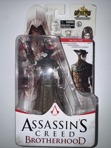 Sealed Assassin's Creed Brotherhood The Doctor 4” Action Figure Gamestars 2011 - Picture 1 of 5