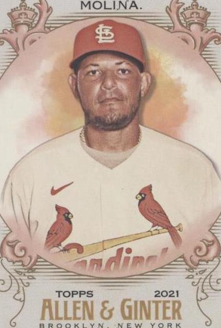 2021 Topps Allen & Ginter's - Yadier Molina #91 - 1 of 1