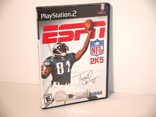 ESPN FOOTBALL NFL 2K5 *COMPLETE* PLAYSTATION 2 *TESTED* PS2 SEGA CIB WITH TICKET - Picture 5 of 5