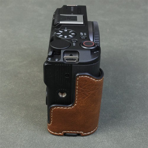 PU Leather Camera Half Case Protective Cover Shell for EOS R50V - Picture 16 of 55