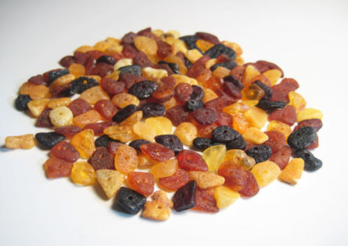Raw Mix Genuine Baltic Amber drilled natural stone100 g . !!! - Picture 1 of 1