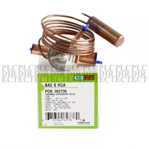 NEW Emerson BAE 6 HCA Thermal Expansion Valve