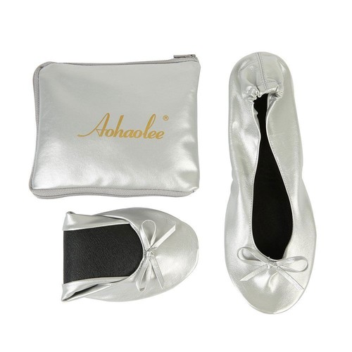 Wedding Comfy Foldable Ballet Flat Shoes Flip Flop Slipper Gifts For Bridesmaids - Bild 20 von 30