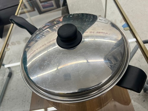 Cutco 5 Ply Aluminium Core Skillet Bratpfanne mit Deckel Made in USA. 11,5 zoll - Bild 2 von 5