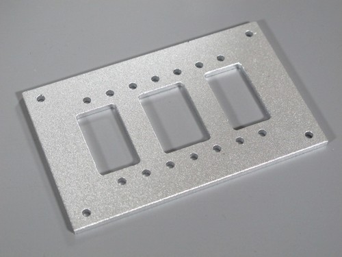 Aluminum Fifth 5th Wheel Coupling Mounting Plate Tamiya 1/14 King Grand Hauler - Picture 2 of 2
