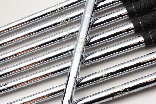 8Pcs MIZUNO JPX E500 FORGED Irons 5-6-7-8-9-PW-FW-SW Stiff Flex NS PRO 950GH HT - Picture 9 of 14