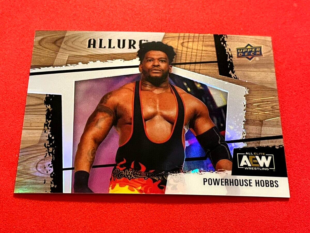 Powerhouse Hobbs .. AEW TABLE .. 2022 Upper Deck Allure Wrestling