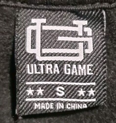 Ultra Game NBA Hoodie Herren Größe Small schwarz Multi Team All Over Logo Grafik - Bild 10 von 12