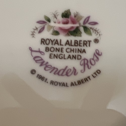 One Royal Albert Lavender Rose 10" Tray for Creamer /Open Sugar Bowl England 8Z - Picture 3 of 14