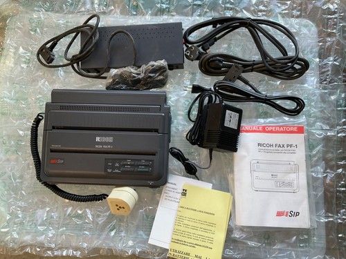 VINTAGE FAX SIP STORICO TELECOM ANNI 80 RICOH FAX PF-1 * Z