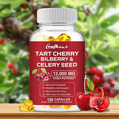 Tart Cherry Bilberry & Celery Seed - Supports Uric Acid, Relieve Joint Pain | eBay Tart Cherry Bilberry & Celery Seed - Supports Uric Acid, Relieve Joint Pain | eBay