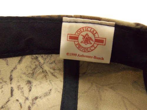 Vintage Camo Budweiser Bud King Of Beers And Ducks Unlimited Trucker Hat Cap USA - Picture 8 of 8