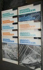 10 1965 Model Engineer Magazines Railroad Ships Engines Miniatures British