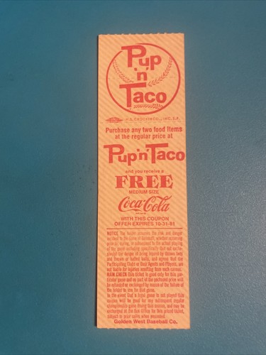 1981 Anaheim Angels Vs New York Yankees Full Ticket 7/19/81 - Picture 2 of 2