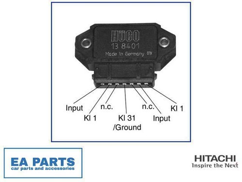 Switch Unit, ignition system for ALFA ROMEO CITROËN FERRARI HITACHI 138401 - Picture 1 of 3