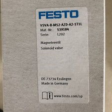 Festo VSVA-B-M52-AZD-A2-1T1L 539184 Solenoid Valve New One VSVABM52AZDA21T1