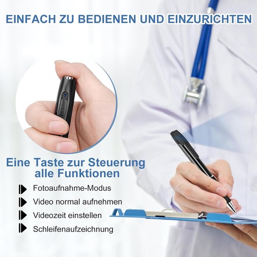 Mini Hidden Camera Video Sound Recording Voice Recorder Pen Security Camera - Picture 6 of 8
