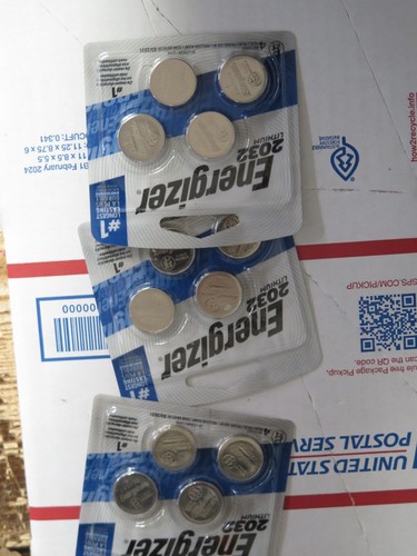 3 NEW PACKS! 2032BP-4 3V Energizer Batteries - 第 3/4 張圖片