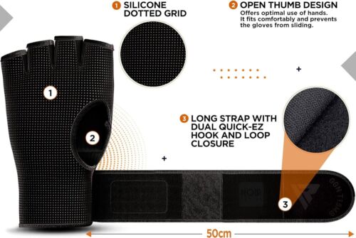 Boxing Hand Wrap Gloves by RDX, Kickboxing Gloves Unisex, MMA, Boxing Training  - Picture 8 of 8