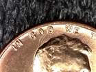 1958-D Lincoln Wheat Cent Penny w/ Broken Die - Head - Error Inv#E5022