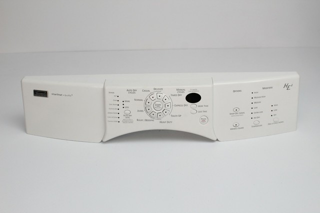 kenmore elite washer control panel white push button knob ...