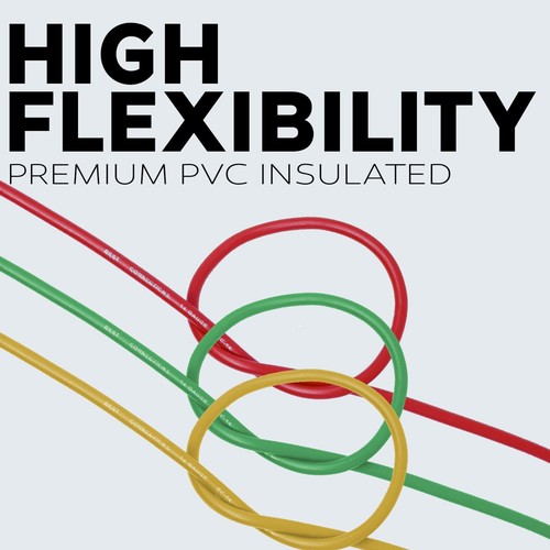 18 Gauge Car Audio Primary Wire (100ft–7 Rolls)– Remote, Power/Ground Electrical - Afbeelding 3 van 9