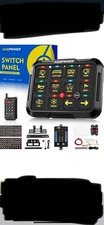 Switch Panel 12 Gang Boat Truck Marine Car  Wireless Remote 12V