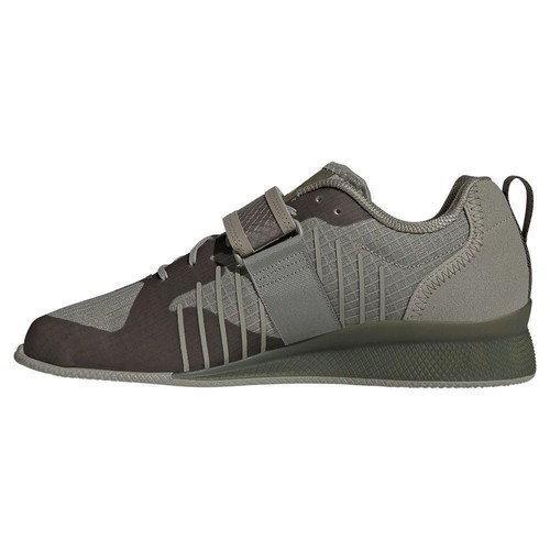 Adidas Adipower 3 Botas de Levantamiento de Pesas Verde Zapatos de Levantamiento de Pesas Entrenadores de Levantamiento de Pesas - Imagen 9 de 10