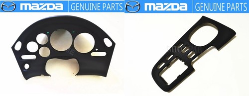 Interruptor de cambio y panel de capó MAZDA RHD 91-93 RX-7 FD3S OEM JDM bisel consola de ajuste - Imagen 1 de 3