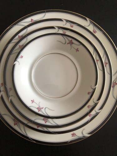MIKASA China FLORADORA M2490 Patrón 4 Piezas AJUSTE DE LUGAR Platillo Platos Cuenco - Imagen 3 de 10