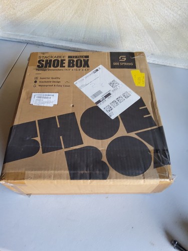Shoe box stackable 12 pack new - Picture 7 of 7