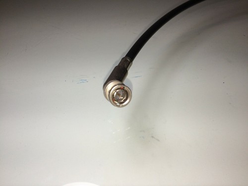 BNC Video/Computer Cable 2' with Standard BNC Connectors (30 degree Cable) - Picture 3 of 4