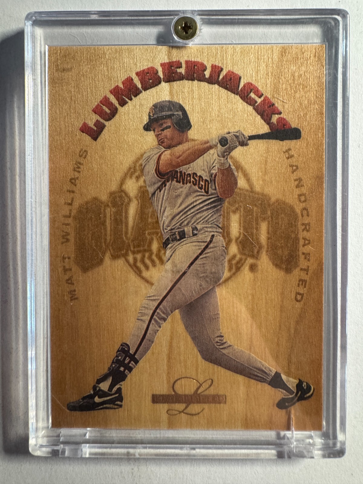 K268,261 -  1995 Leaf Limited Lumberjacks #11 Matt Williams #/5000