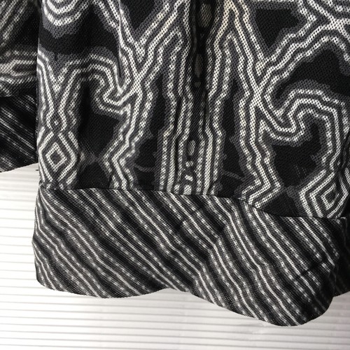 Dana Buchanan Women Large Blk/Wht Boho Geometric Print Pullover Tunic - Bild 3 von 10